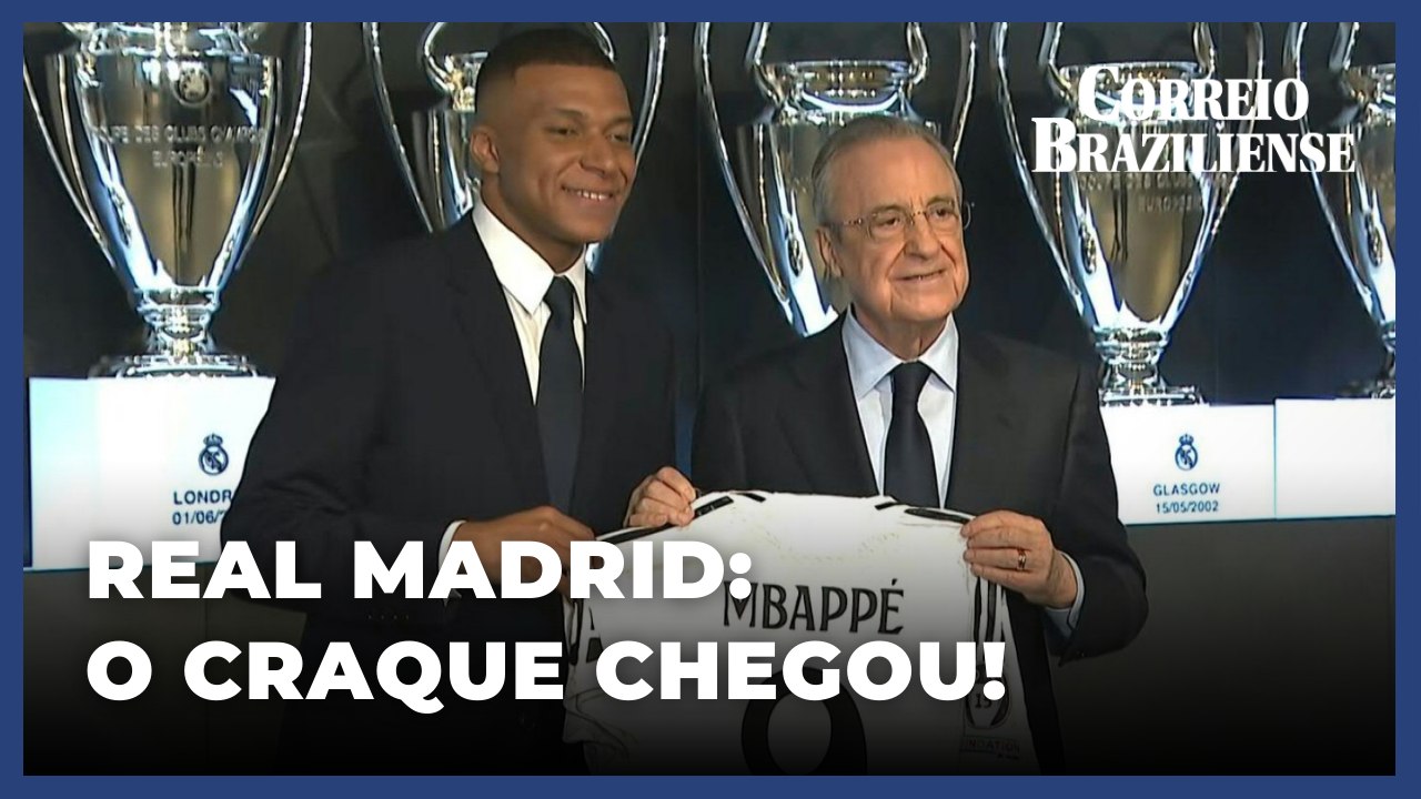 MBAPPÉ É APRESENTADO NO REAL MADRID