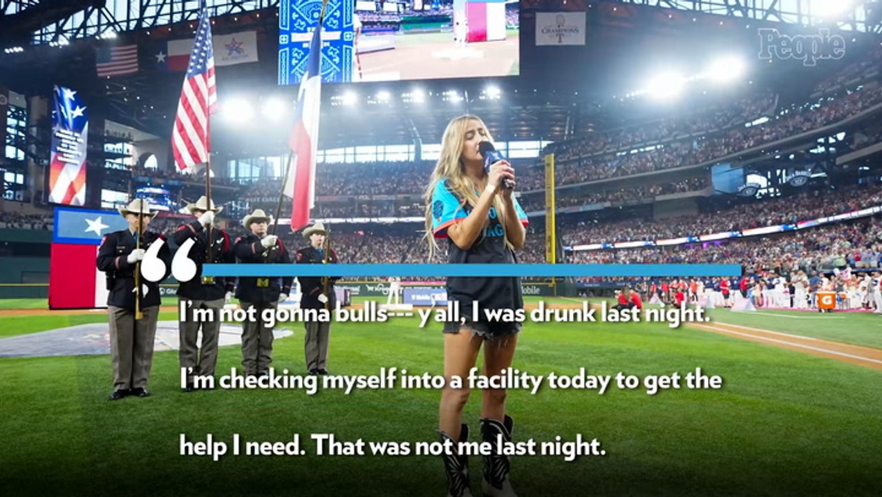 Ingrid Andress Apologizes for Viral National Anthem Performance as She Reveals She Was 'Drunk' and Is Going to Rehab