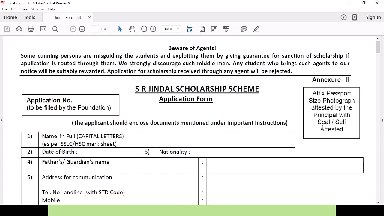 SITARAM JINDAL SCHOLARSHIP FOR 11 TO PG ALL COURSES