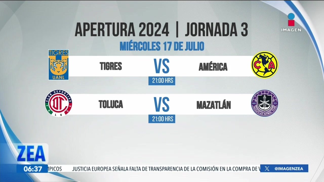 ¡REVANCHA DE  SUPERCOPA MX! América vs Tigres | Imagen Deportes