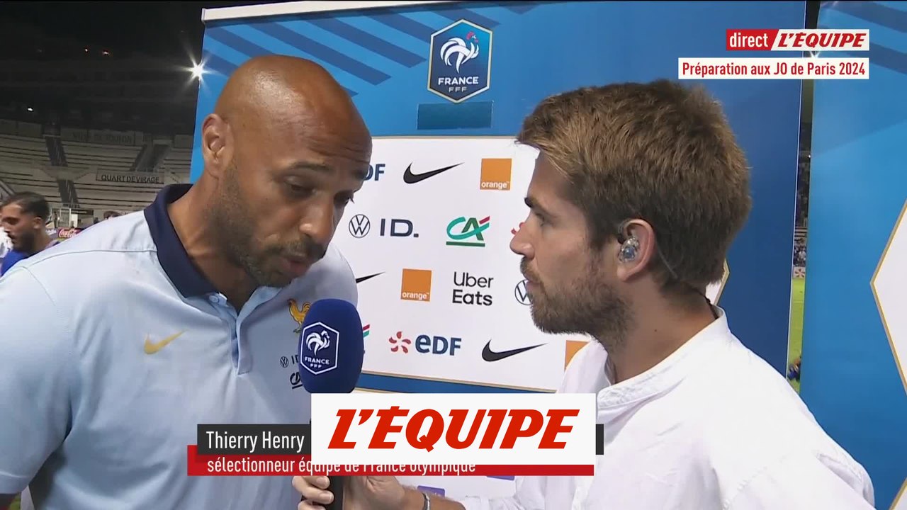 Henry : « J'ai aimé la réaction » - JO 2024 - Foot (H)