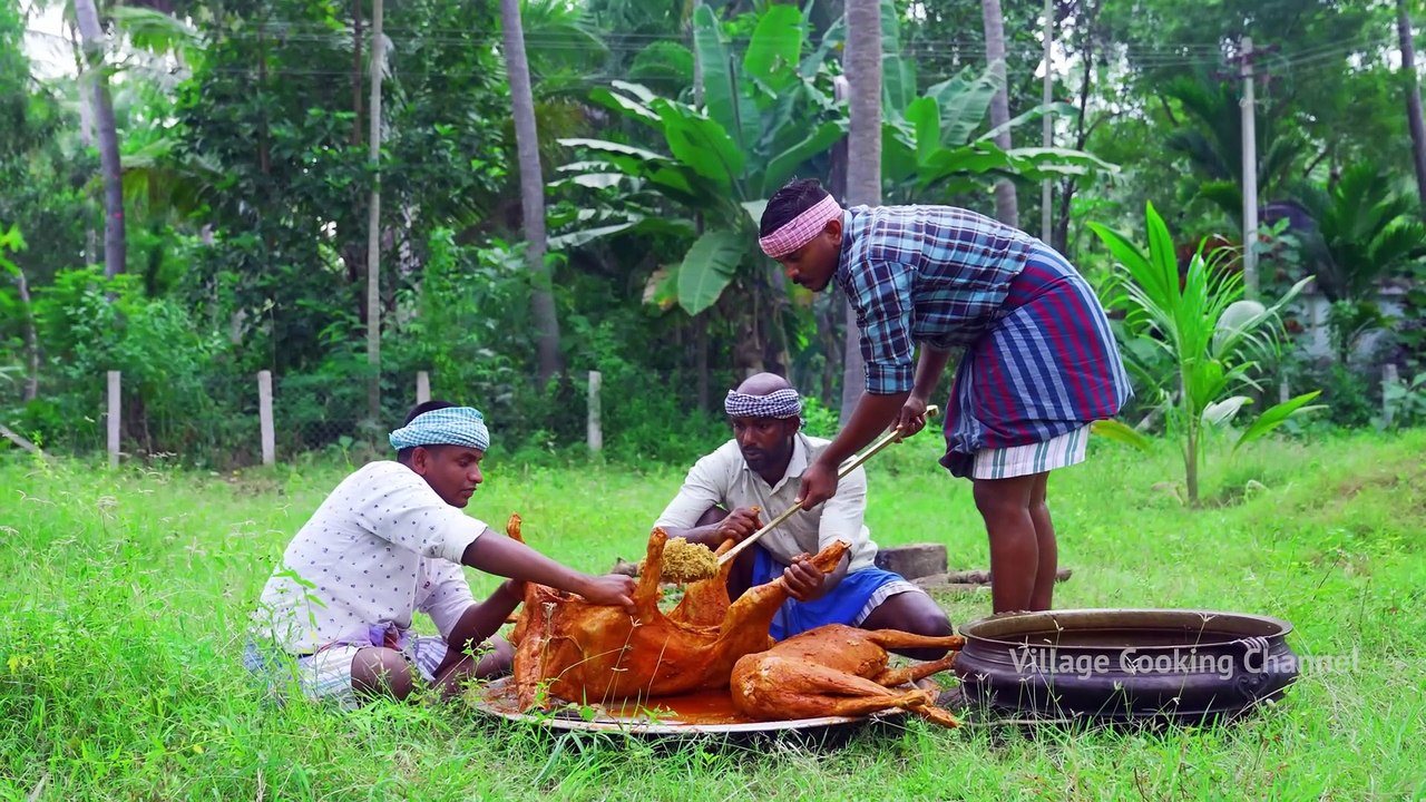 INSIDE_MUTTON_BIRYANI___Full_Goat_Mutton_Cooking_with_Stuffed_Biryani___Mutton_Inside_Biryani_Recipe(1440p)