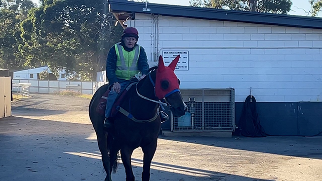 Wally Welburn riding at Callaghan Park Racecourse | Queensland Country Life