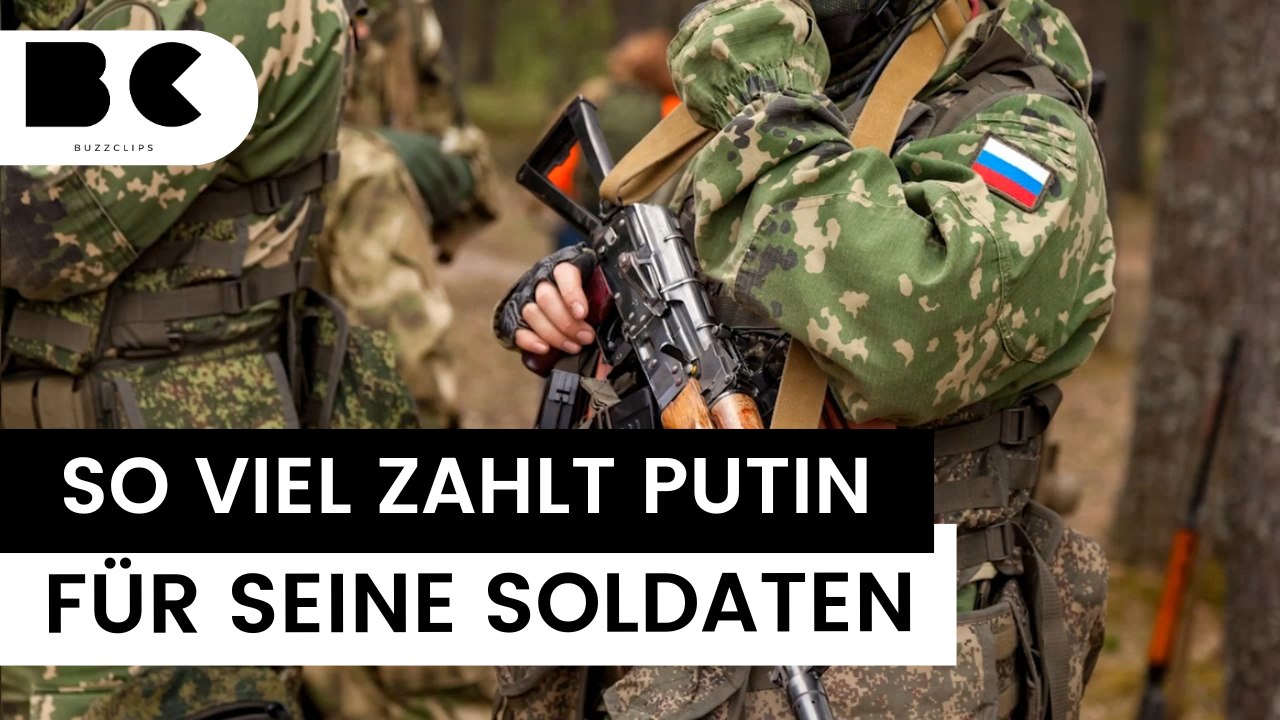 So viel gibt Putin für seine Soldaten aus