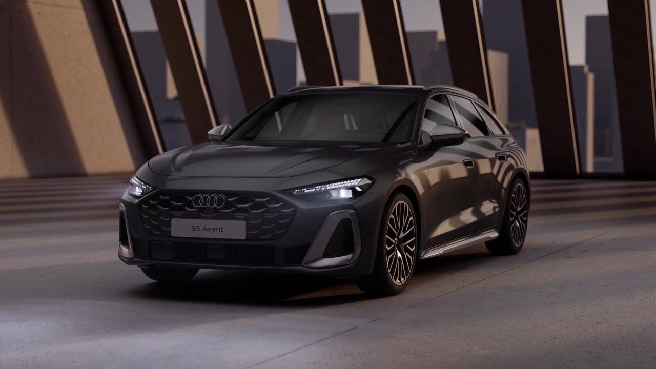 Audi S5 Avant - Matrix LED headlights - Animation