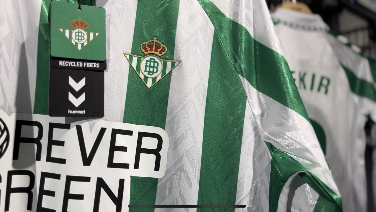 Nueva camiseta Del Real Betis