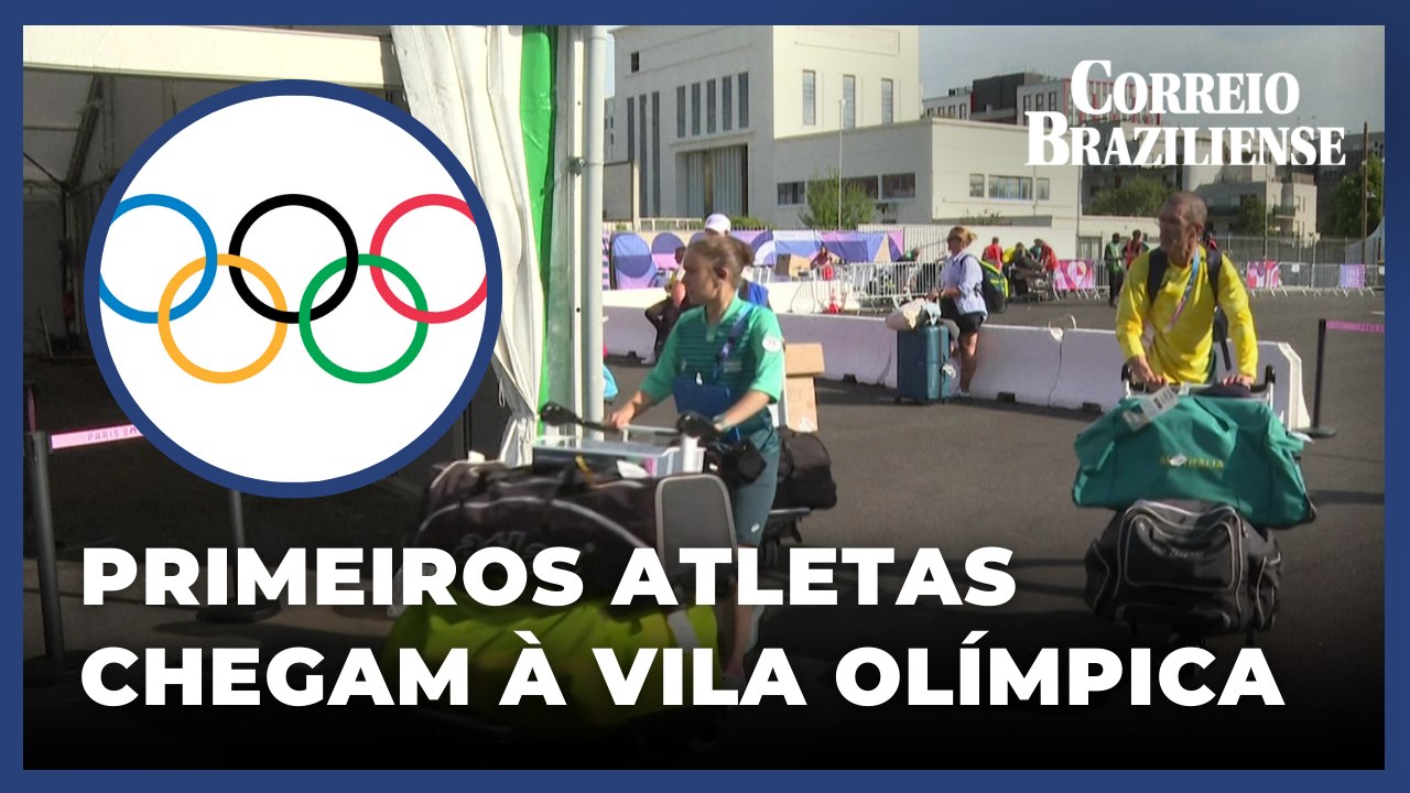 VILA OLÍMPICA DE PARIS ABRE AS PORTAS E RECEBE OS PRIMEIROS ATLETAS