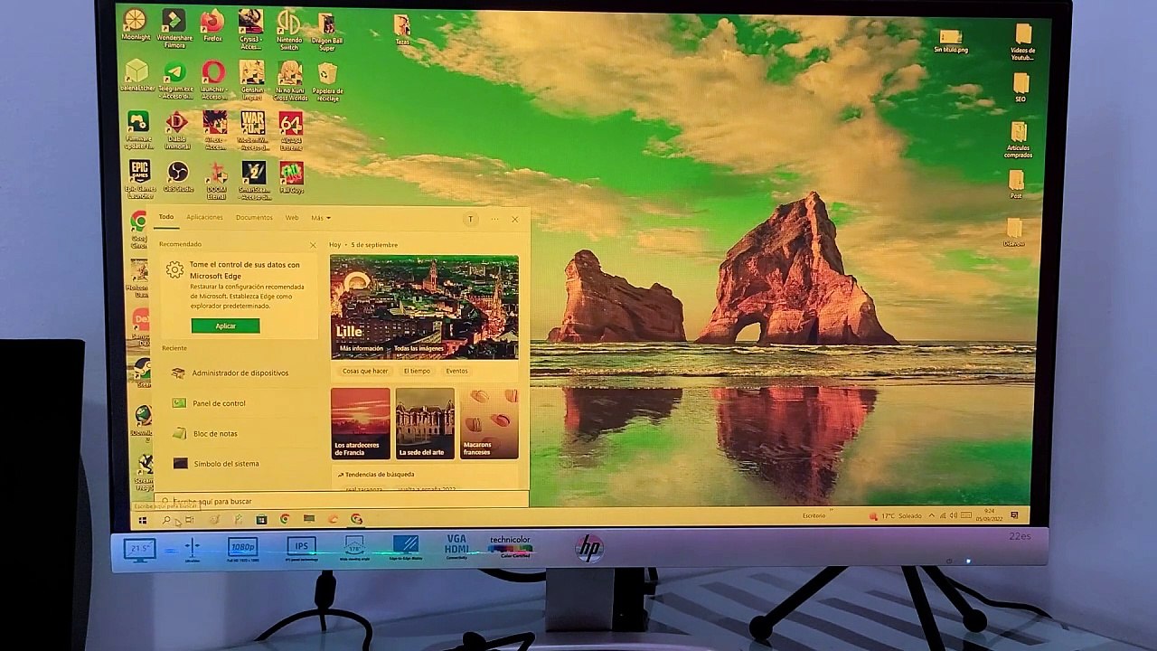  Cómo QUITAR la PANTALLA AMARILLA de MI PC en WINDOWS 10 FÁCIL y RÁPIDO 