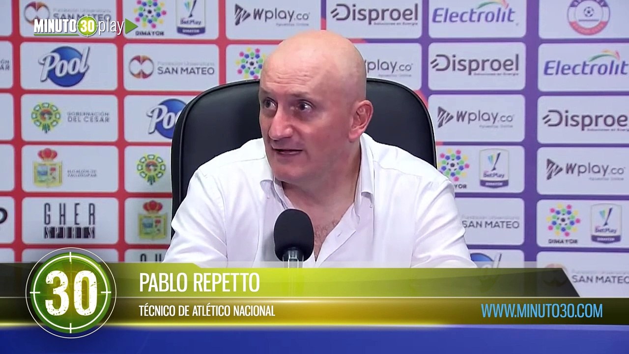 “Hay cosas por mejorar” Pablo Repetto al término del partido contra Alianza