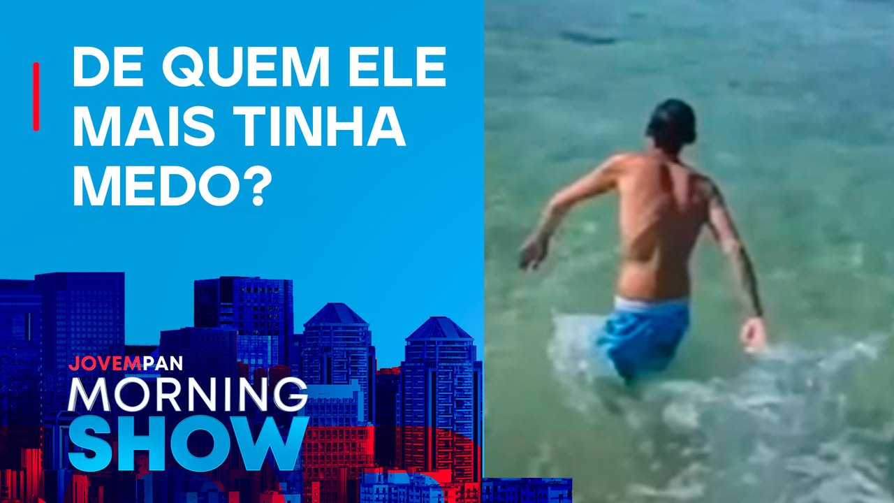 Homem PULA no mar para não dar SENHA do CELULAR para NAMORADA e AGENTES