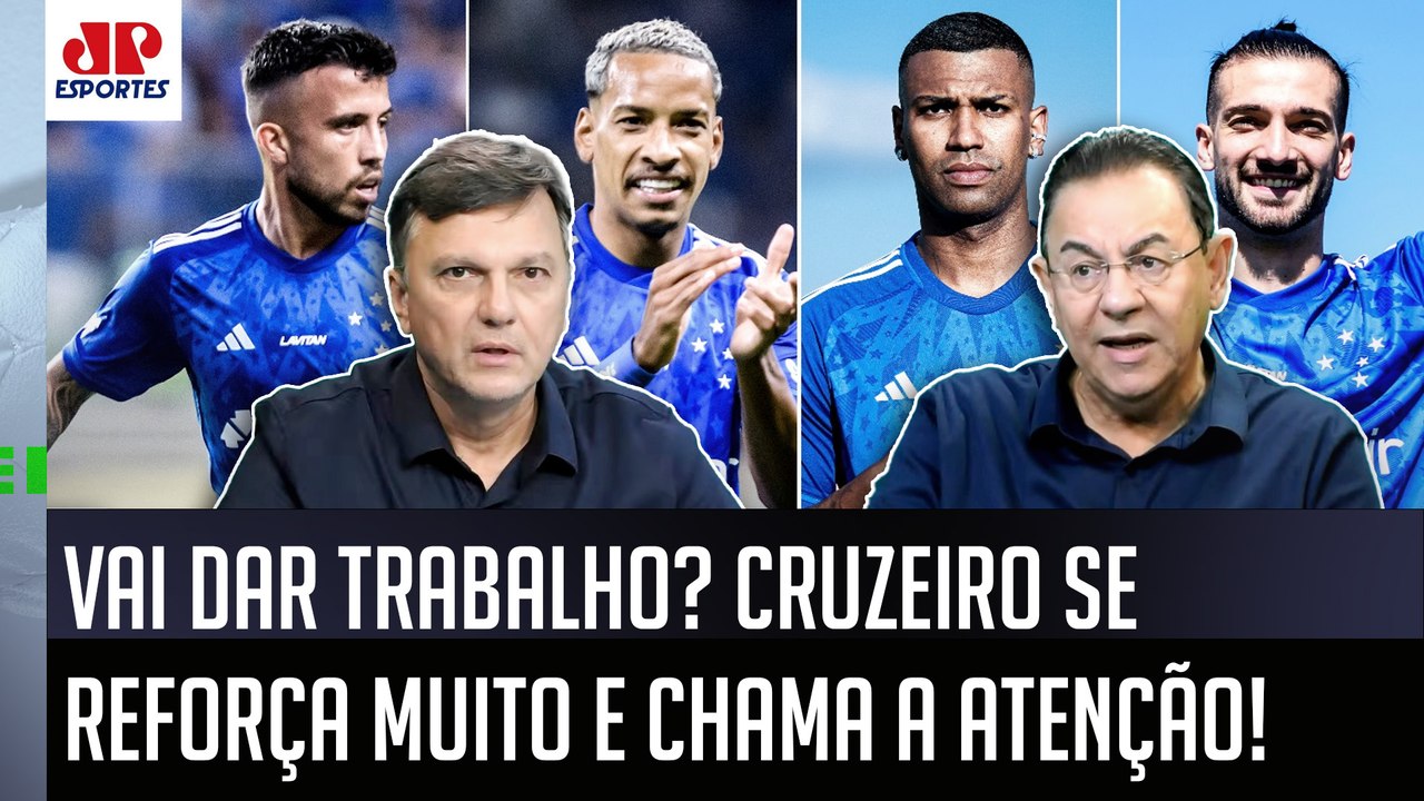 "O Cruzeiro está BEM FORTALECIDO! E ACERTOU EM CHEIO em CONTRATAR o..." CABULOSO VAI DAR TRABALHO???