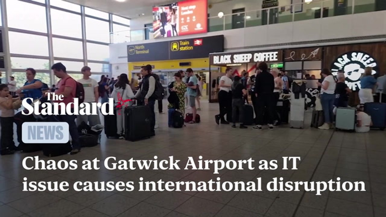 Gatwick: global IT issues causes carnage at major UK airport and beyond