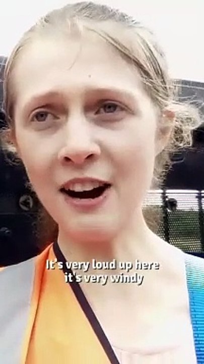 Cressida Gethin M25 protest