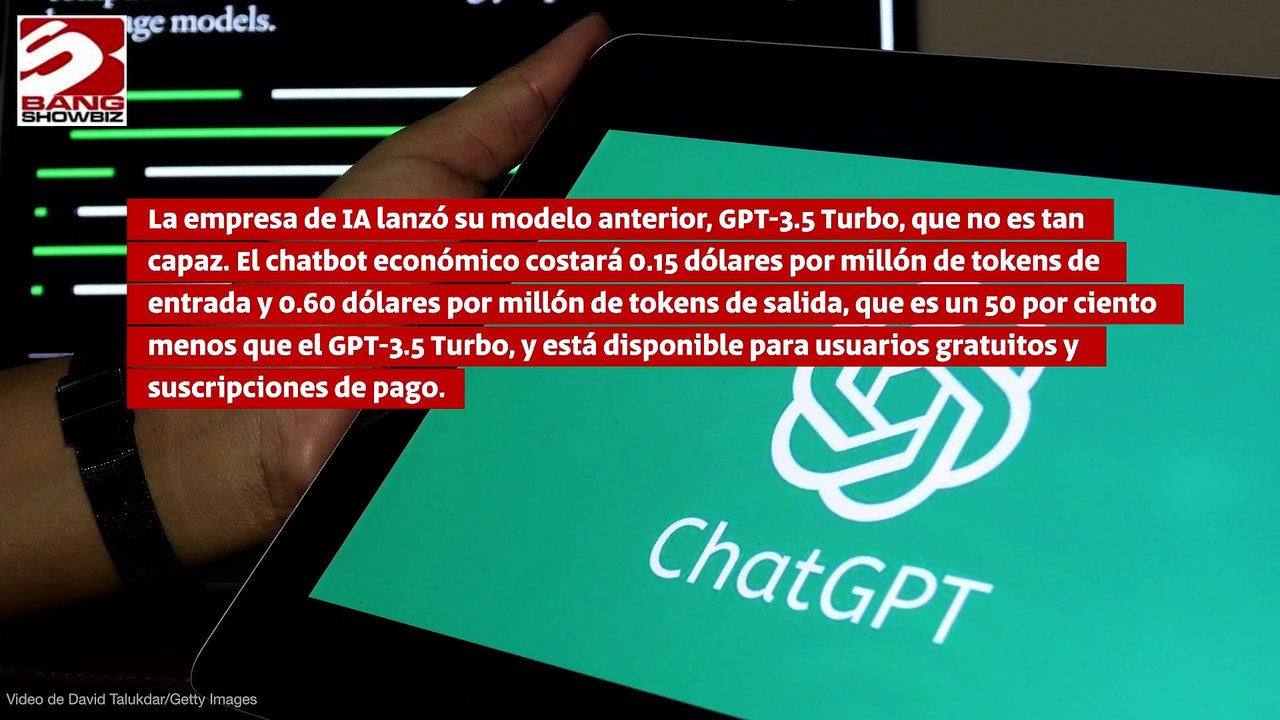 Presenta OpenAI el modelo GPT-4o Mini económico