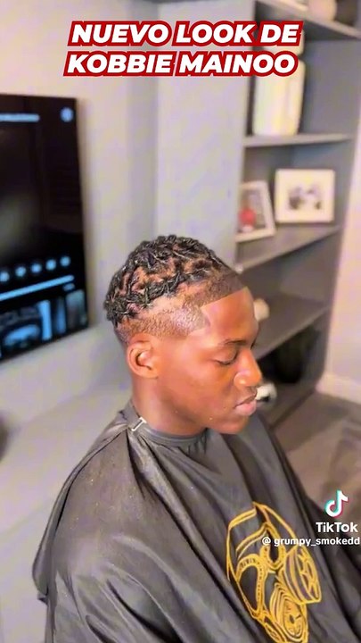 El nuevo look de kobbie Mainoo