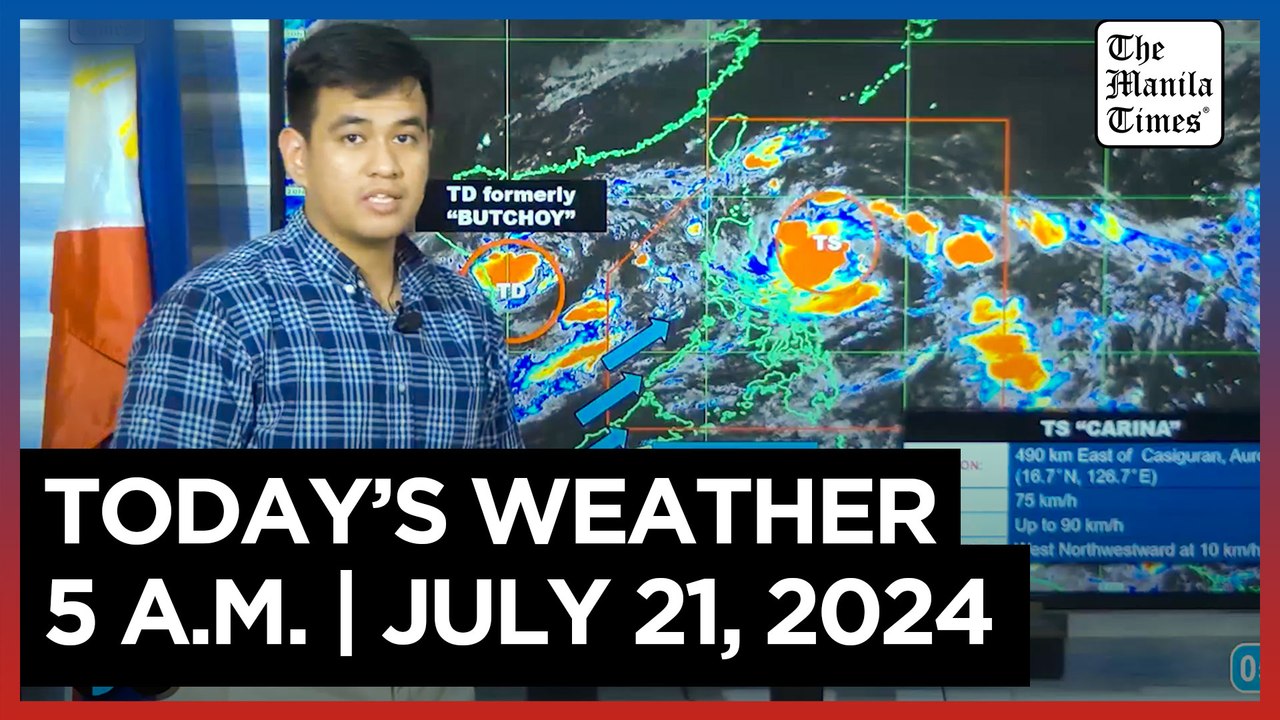 Today's Weather  5 A.M. | July 21, 2024