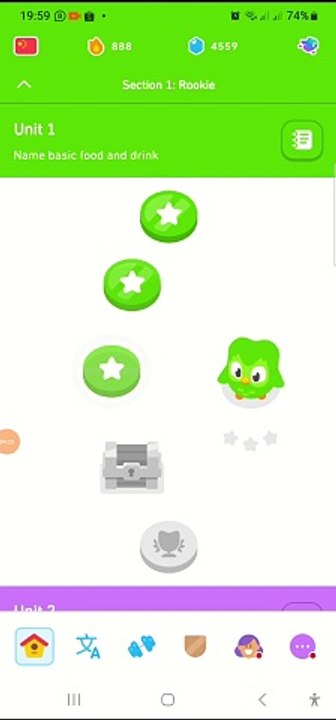 Duolingo Lessons Arabic, Chinese, English, French, Russian, Spanish Part 2