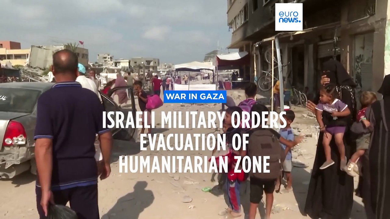 Israel orders humanitarian zone in Gaza to be evacuated for a military operation