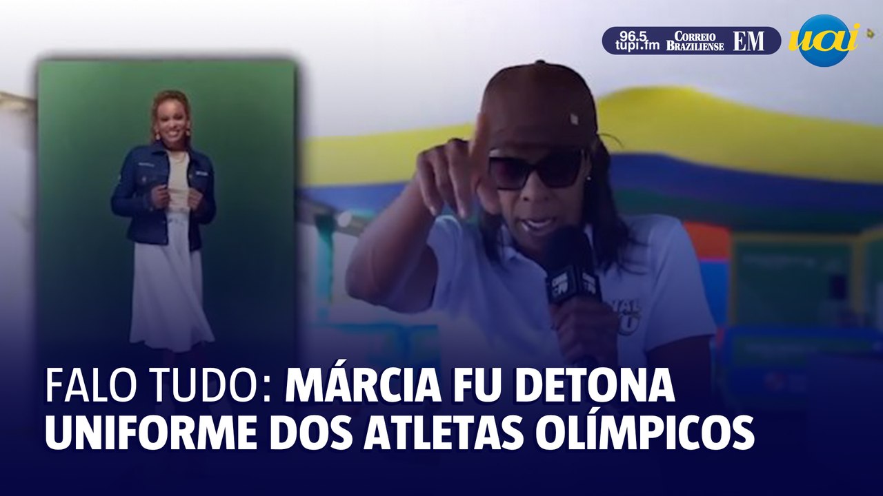 Márcia Fu detona uniforme dos atletas para os jogos olímpicos