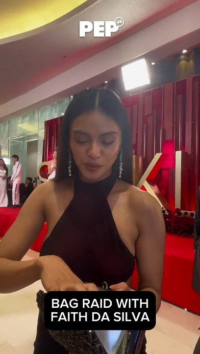 Faith da Silva Bag Raid | #GMAGala2024 #shorts