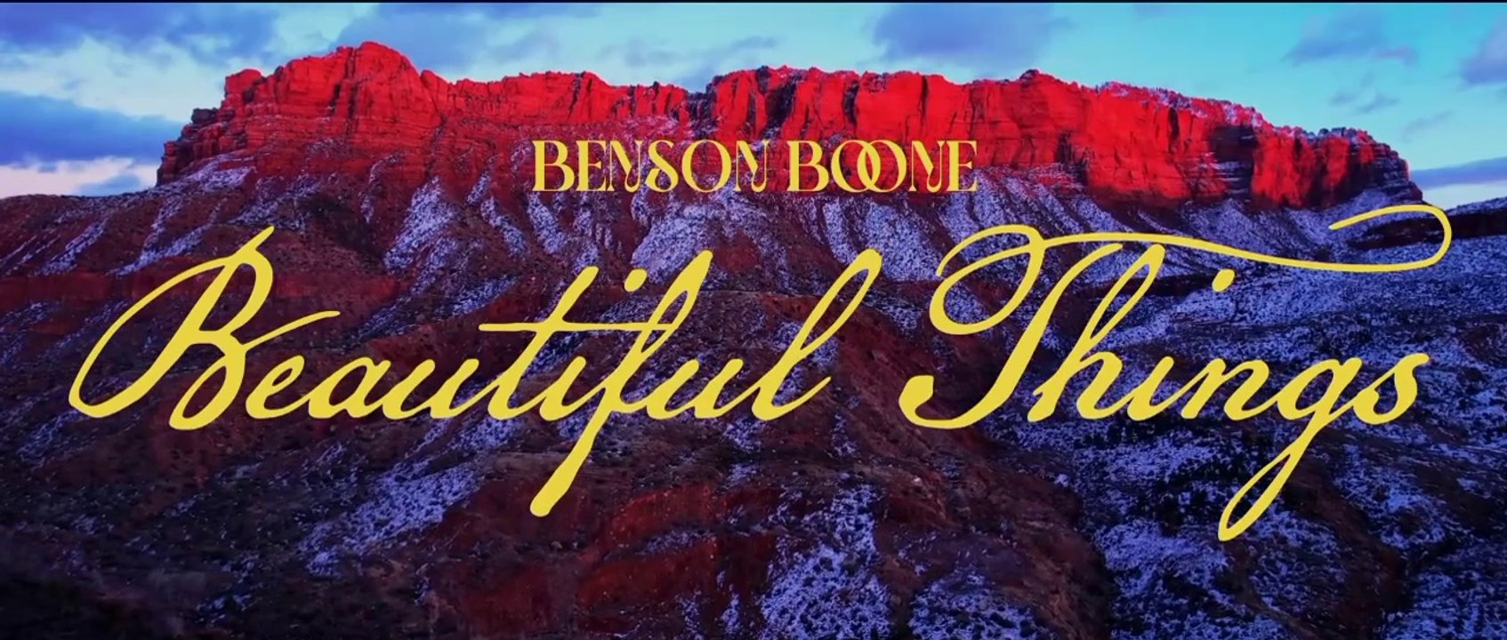 Benson Boone - Beautiful Things (Official Music Video)