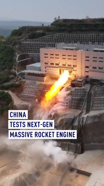 Watch: China tests next-gen rocket engine for lunar mission