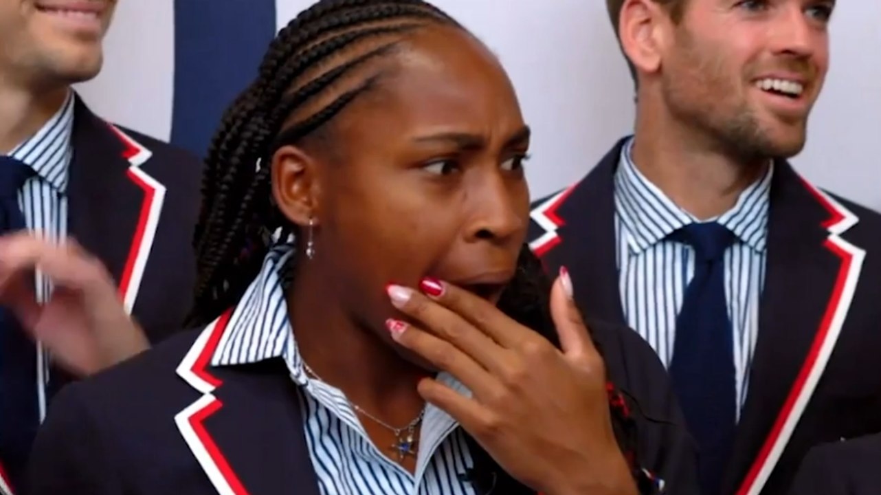 "Sarai portabandiera": Coco Gauff non ci crede