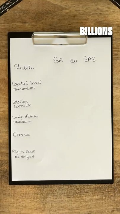  Quel type de société choisir ⁉️