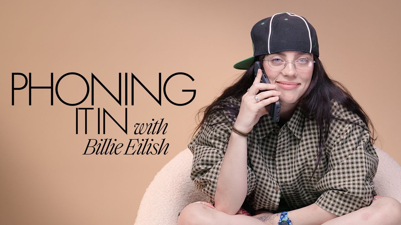 Billie Eilish Prank Calls Margot Robbie, Tyler, The Creator & Dakota Johnson | Phoning It In | ELLE