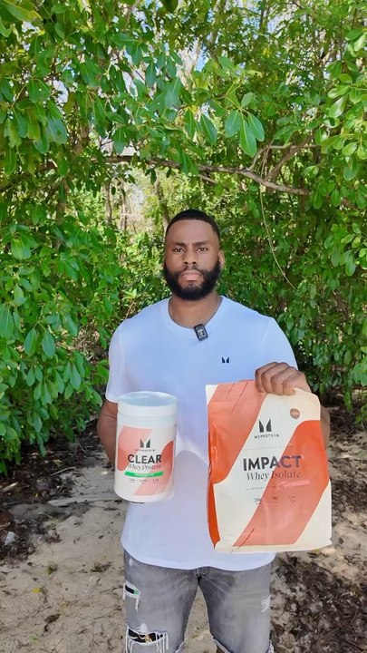 @myproteinfr -35% code MEYZ | impact whey isolate ou clear whey isolate ? 