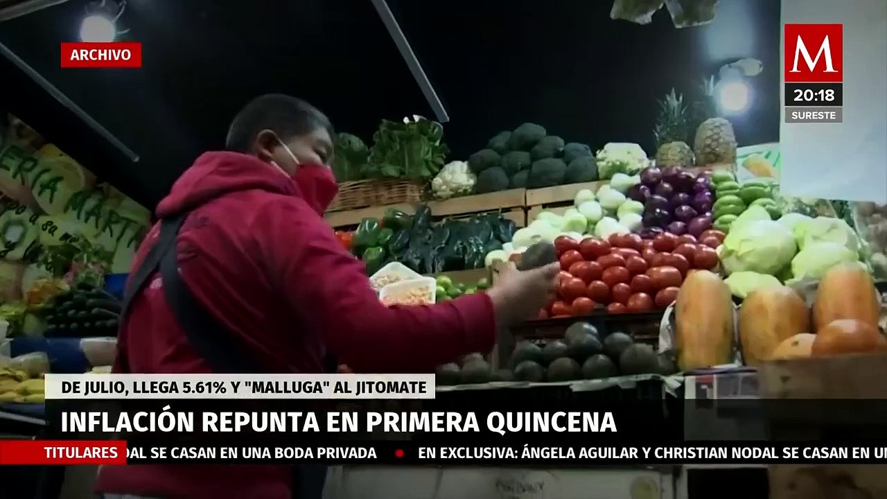 El jitomate y cebolla son algunos de los alimentos que han aumentado sus precios por la inflación