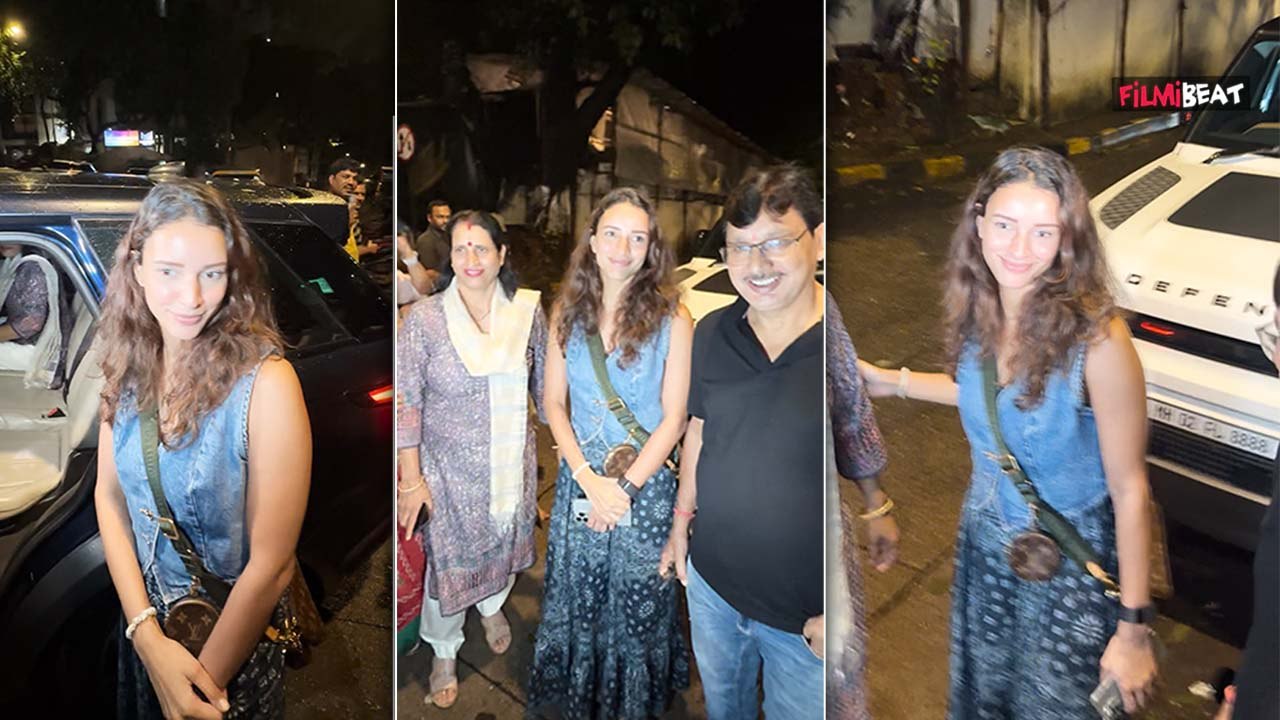 Tripti Dimri ने Bad Newz की Success को Family के साथ किया Celebrate, लोग बोले कितनी संस्कारी है...