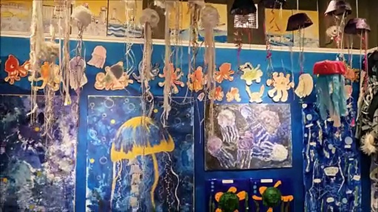 Littlehampton Locality Schools Water Safety Project exhibition at Littlehampton Museum