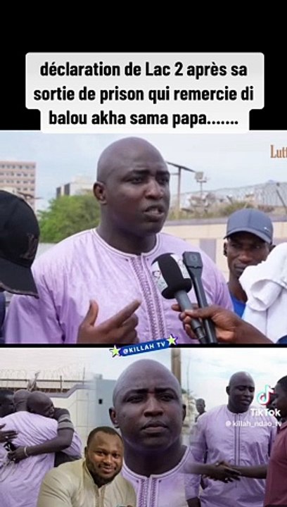 Élargi de prison, les premiers mots de Lac de Guiers 2