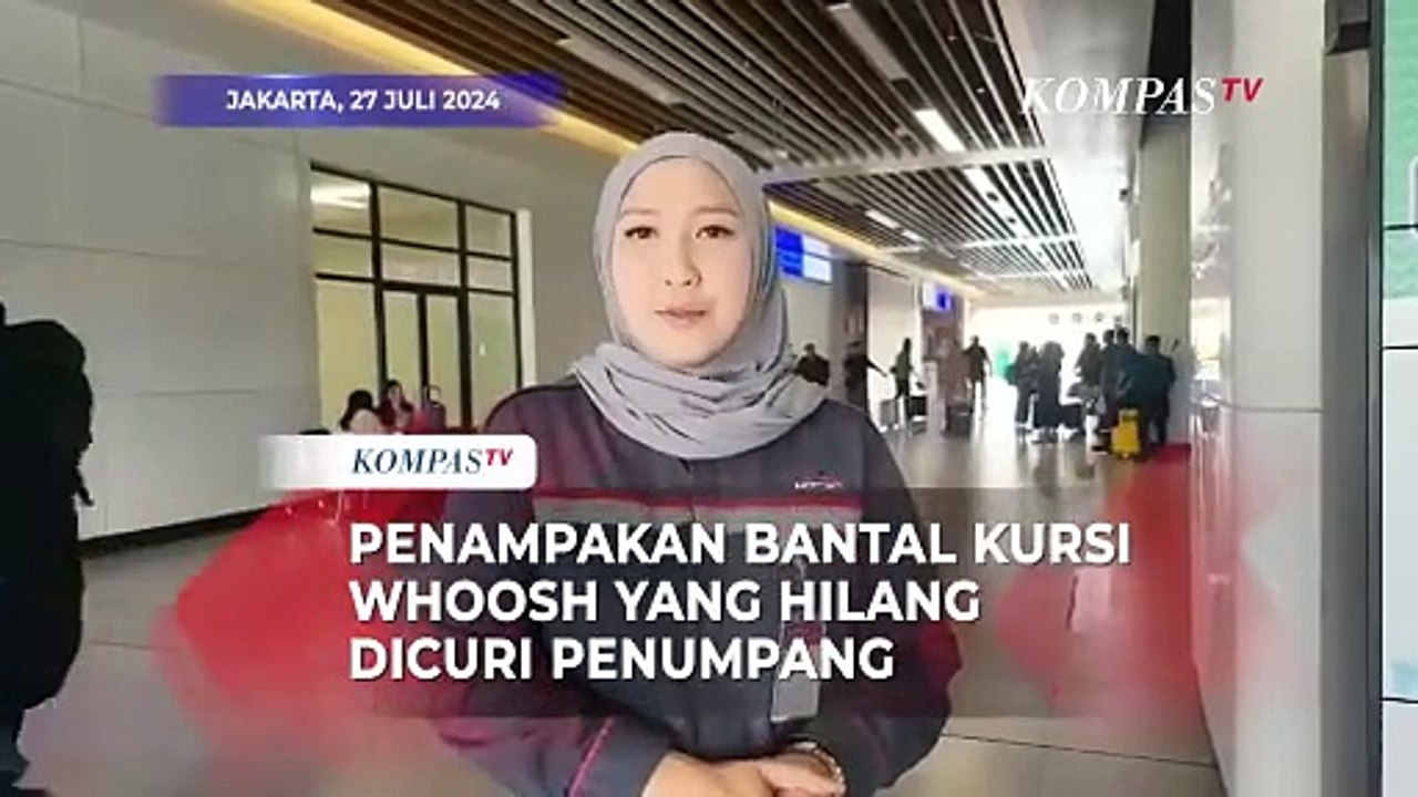 Bantal Whoosh Hilang Dicuri, KCIC: CCTV Diperiksa hingga Data Penumpang Diduga Pencuri