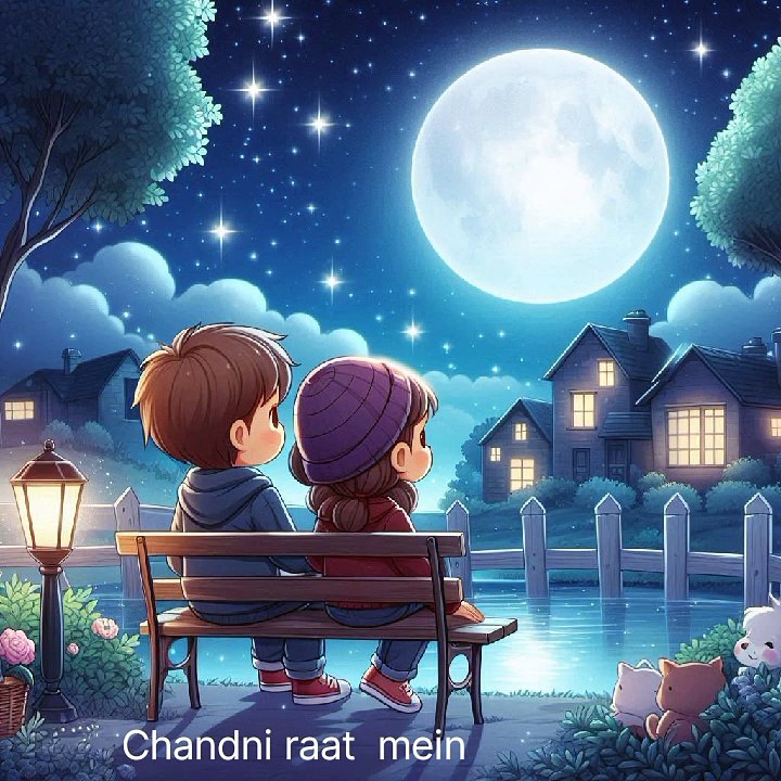 Chandni Raat Mein: Lofi Love Song 🌙