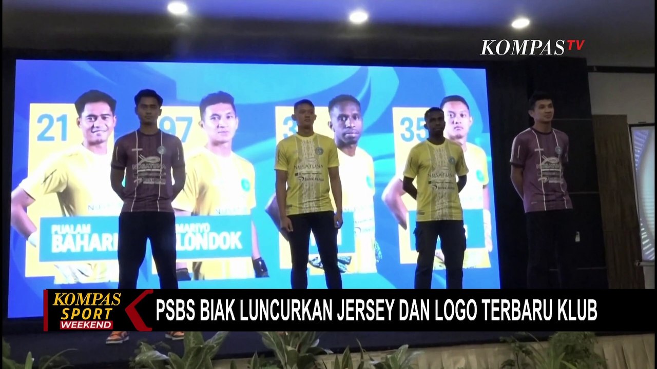 PSBS Biak Luncurkan Jersey dan Logo Baru Milik Klub, Begini Tampilannya