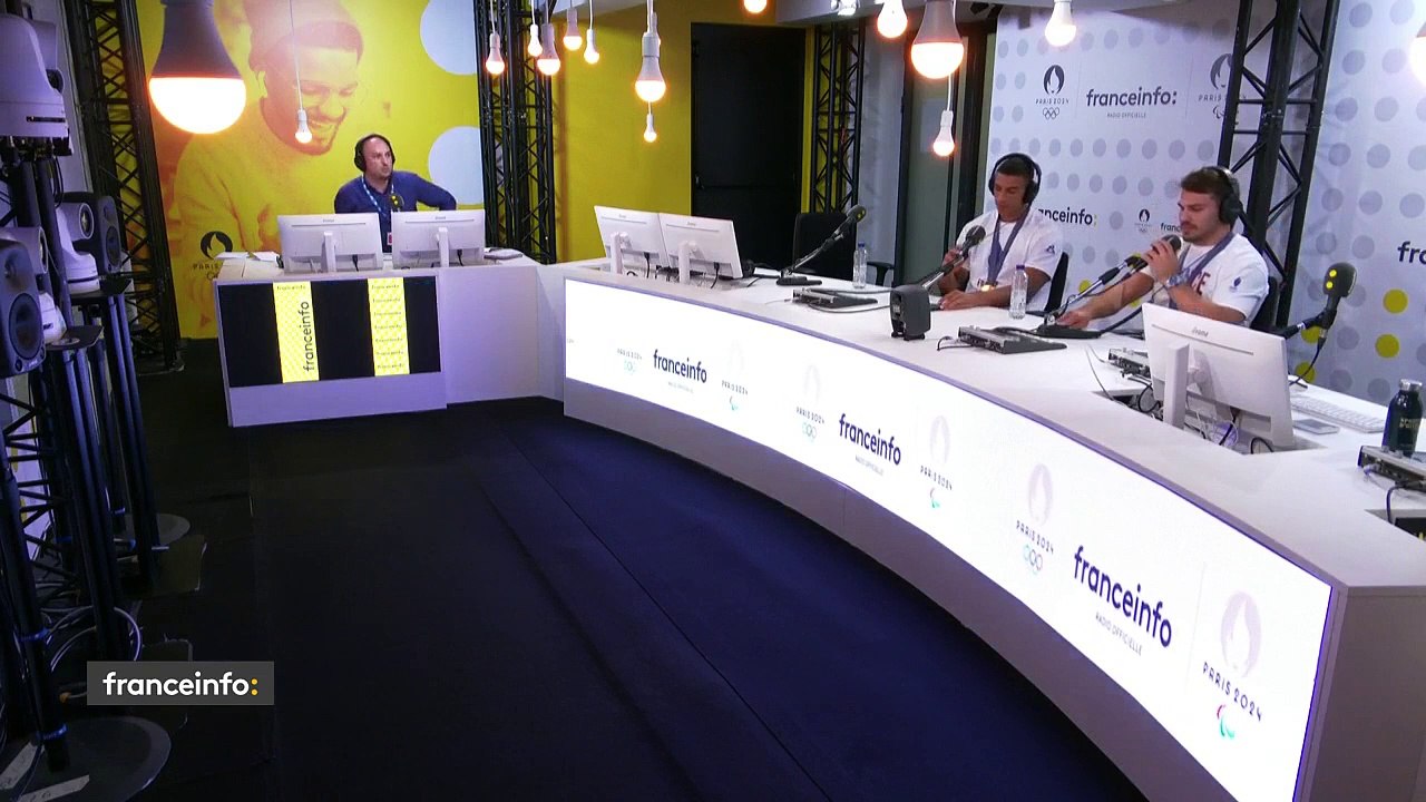 Antoine Dupont et Aaron Grandidier sur franceinfo