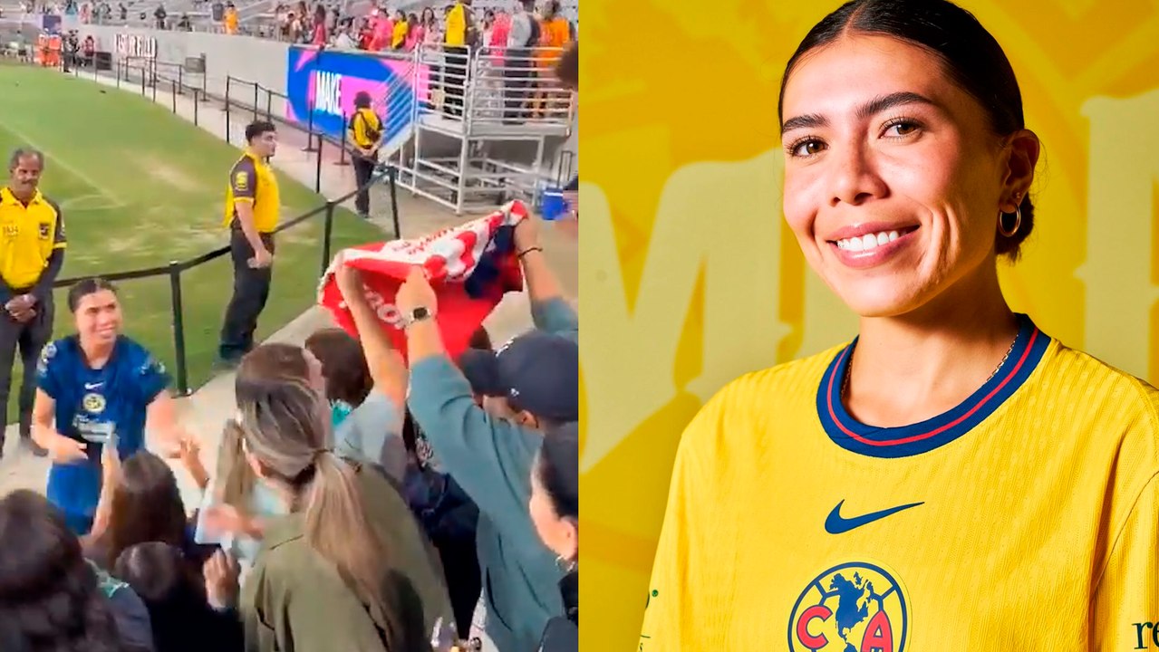 Kiana Palacios, jugadora de América Femenil, se hace viral al no querer firmar la playera de Chivas