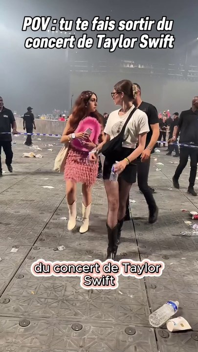 Virée du concert de Taylor Swift à Paris
