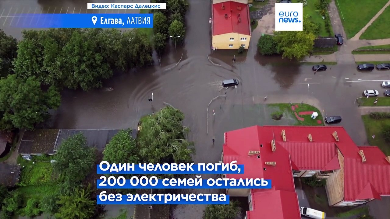 Штормы в Восточной Европе