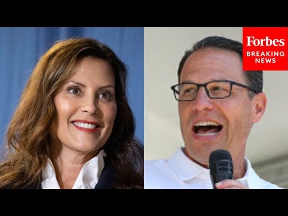 JUST IN: Gretchen Whitmer & Top VP Contender Josh Shapiro Headline Kamala Harris Campaign Event