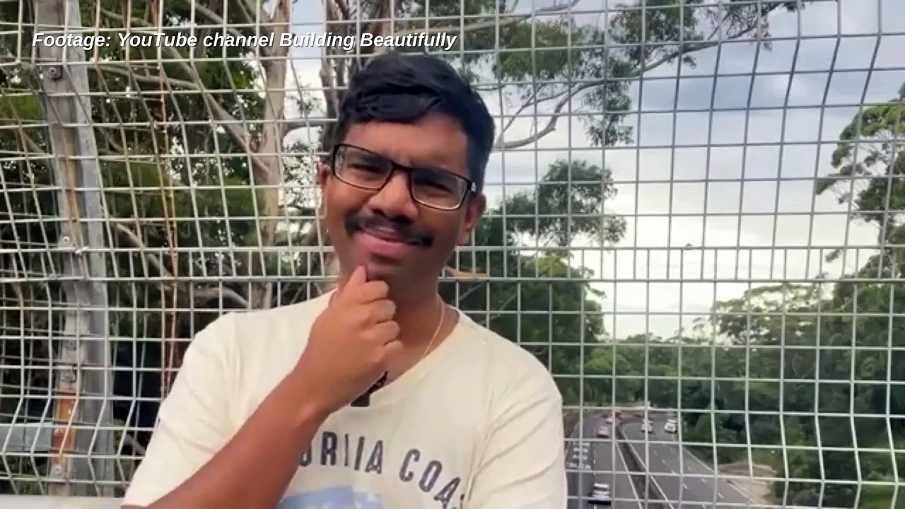 Clip from YouTube video Mount Ousley Road: Australia's FAKE Motorway?