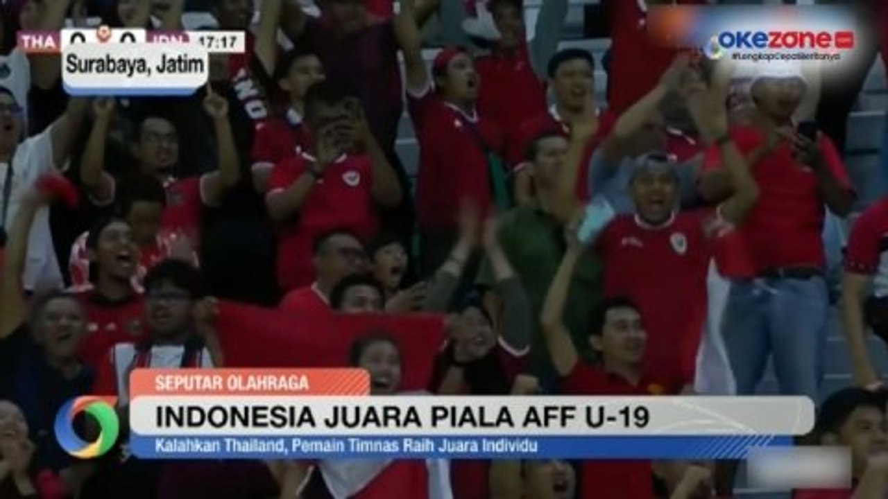 OKEZONE UPDATES: Timnas Indonesia Juara Piala AFF U-19 dan Inovasi Poket Pizza