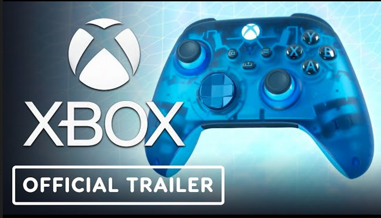 Xbox | 'Translucent Sky Cipher' Special Edition Controller Trailer