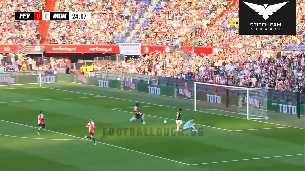 Feyenoord Vs Monaco Highlights And Goals July 31,2024
