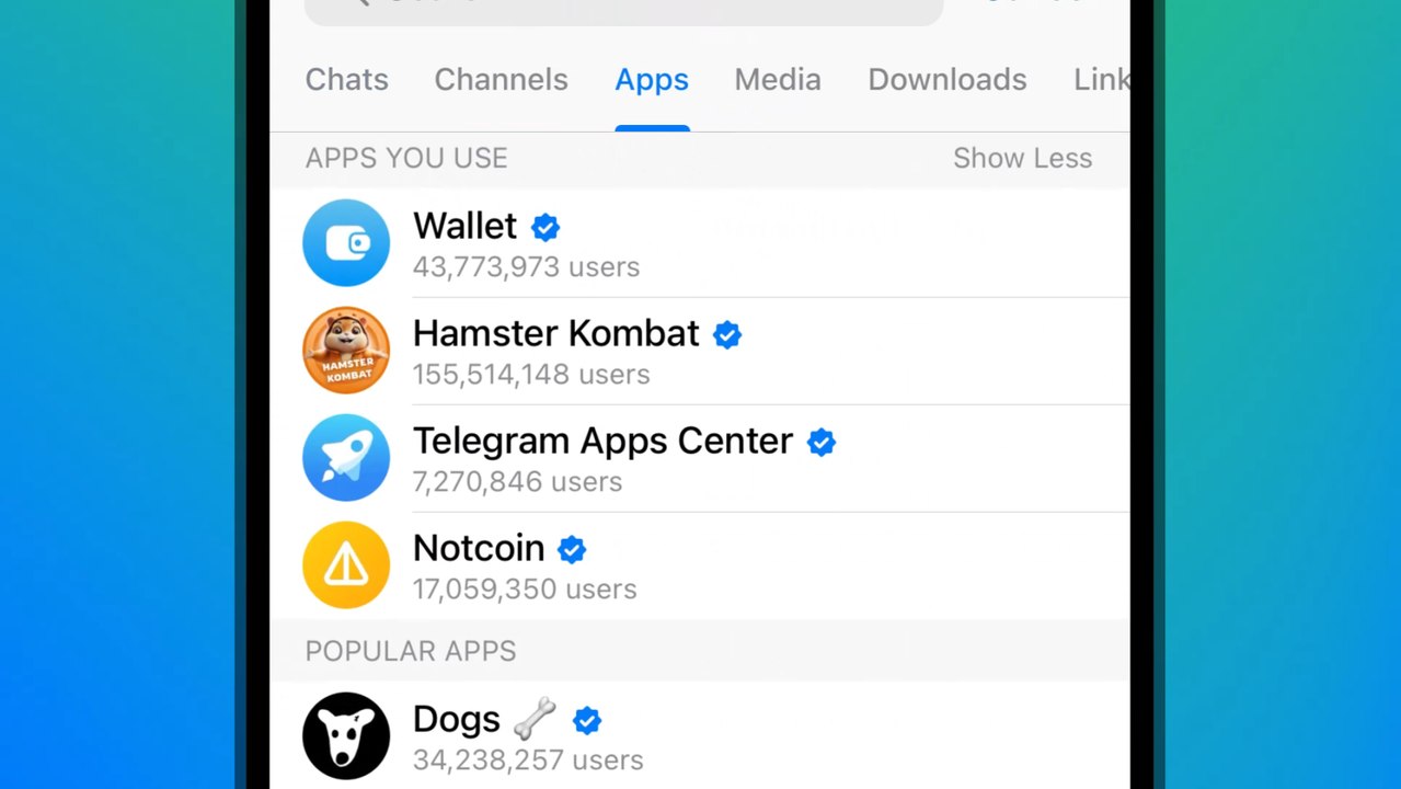 Miniapps en Telegram