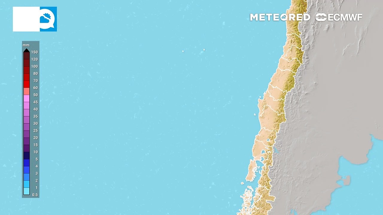 LLuvias se debilitan este fin de semana en Santiago
