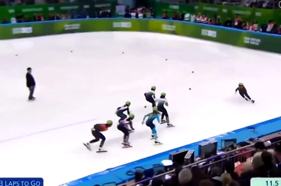 The Chinese speed skater fools everyone to win Gold at the Youth Olympics