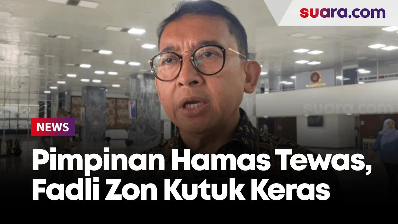 Fadli Zon Kecam Serangan Israel terhadap Pemimpin Hamas dan Dampaknya terhadap Dialog Damai